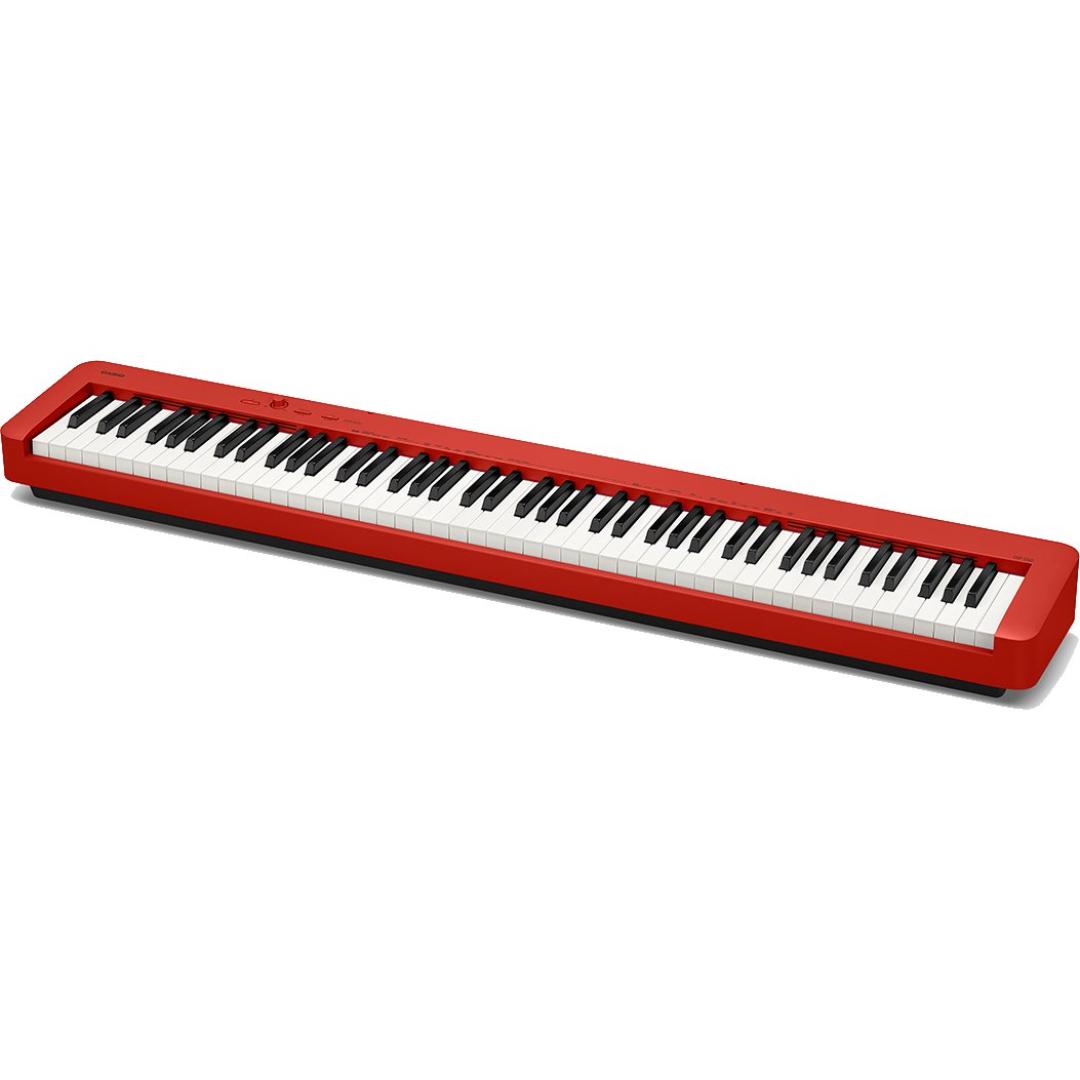 Casio Slim Digital Piano, Red