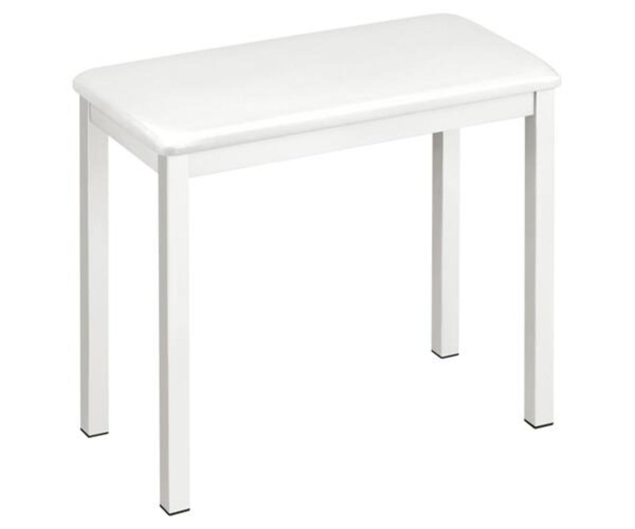 Casio Piano Bench Padded Seat, White