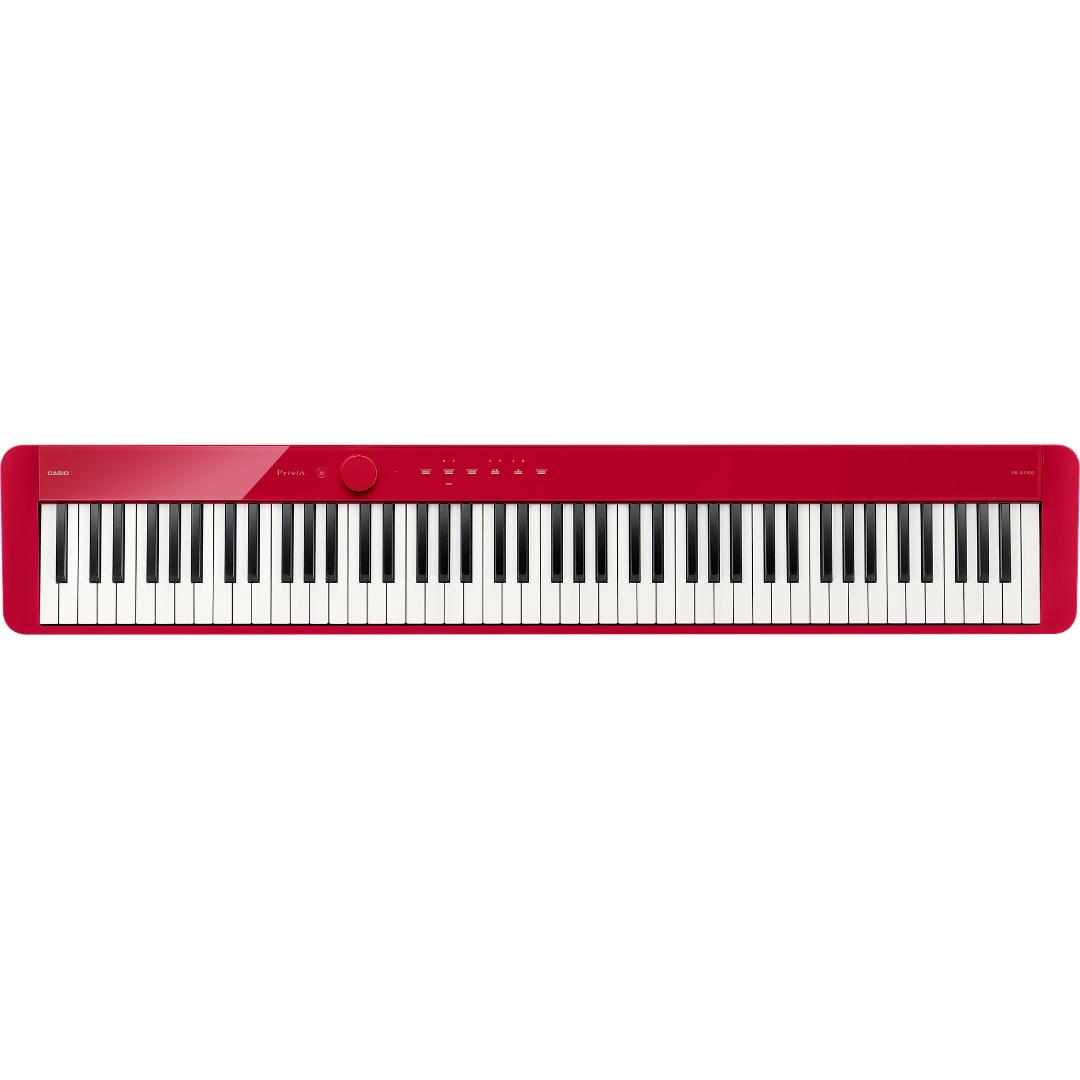 Casio Privia Portable Digital Piano, Red