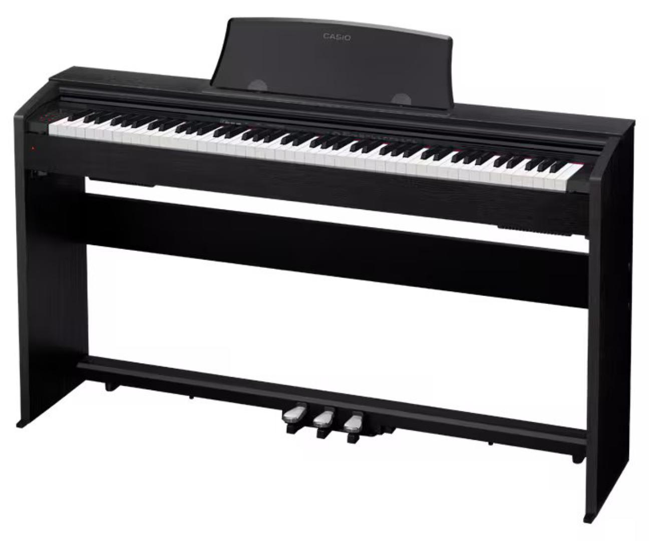 Casio Privia Weighted Console Digital Piano, Black